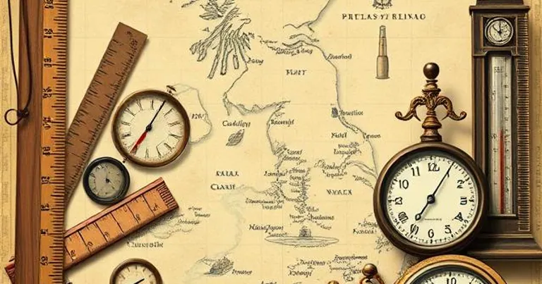 Historical charts of British Imperial measurement units